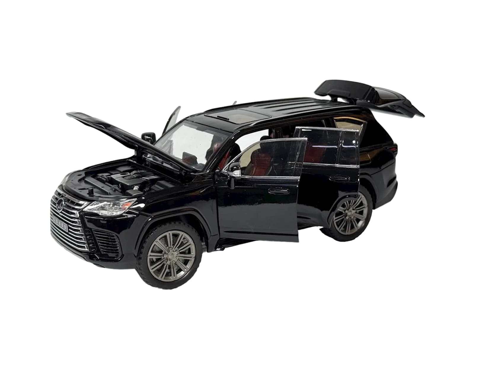 Maşın Sea Toys Lexus LX 600, qara, 21x8x8 sm — изображение 2