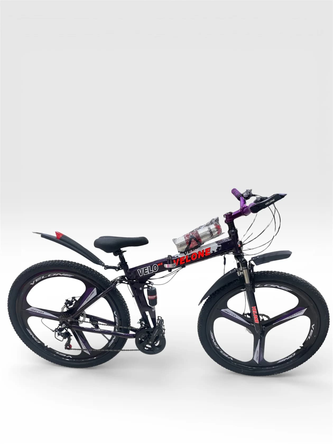 Velosiped Velone 29, qara/qırmızı