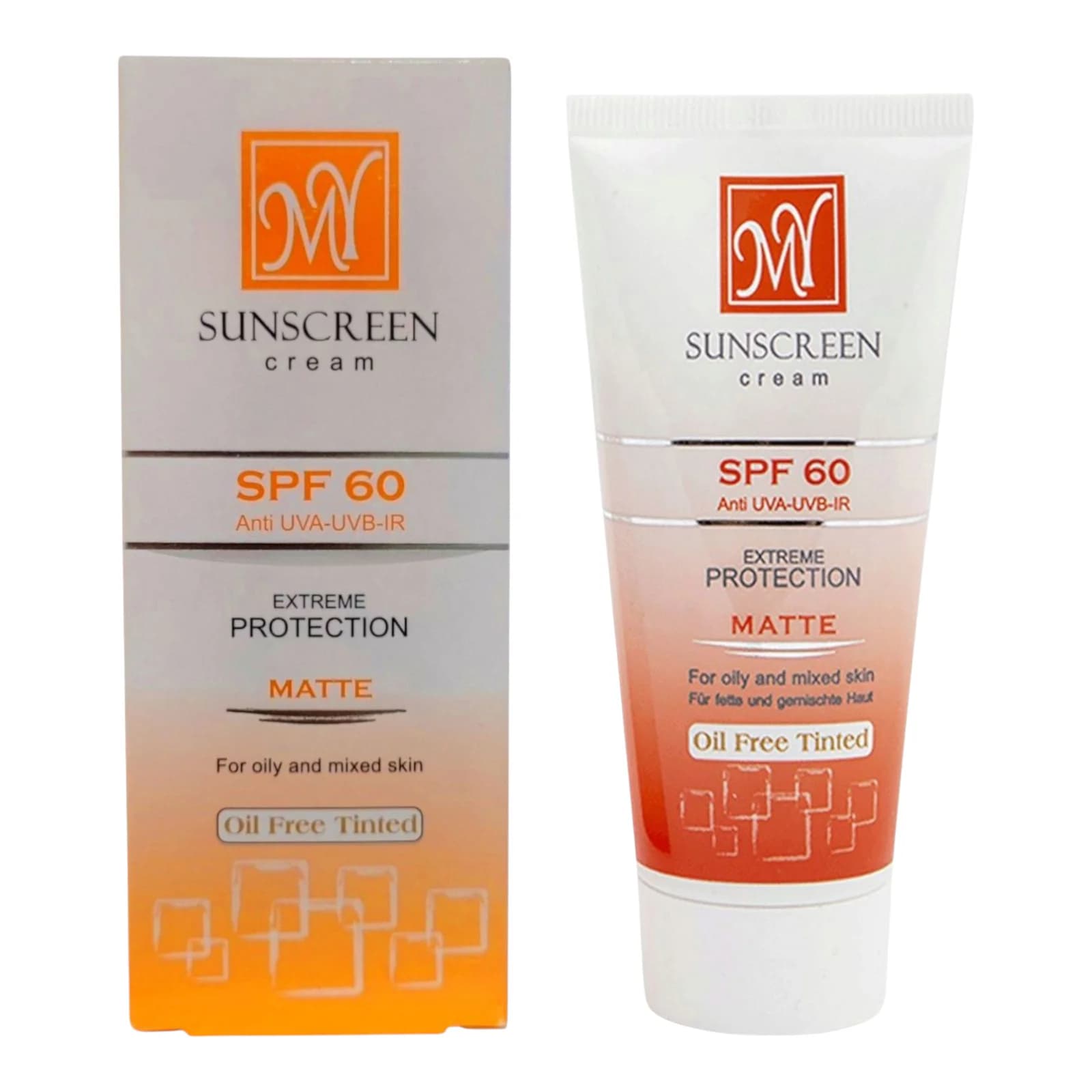Günəşdən qoruyucu krem MY yağsız matlaşdırıcı SPF60, 50 ml