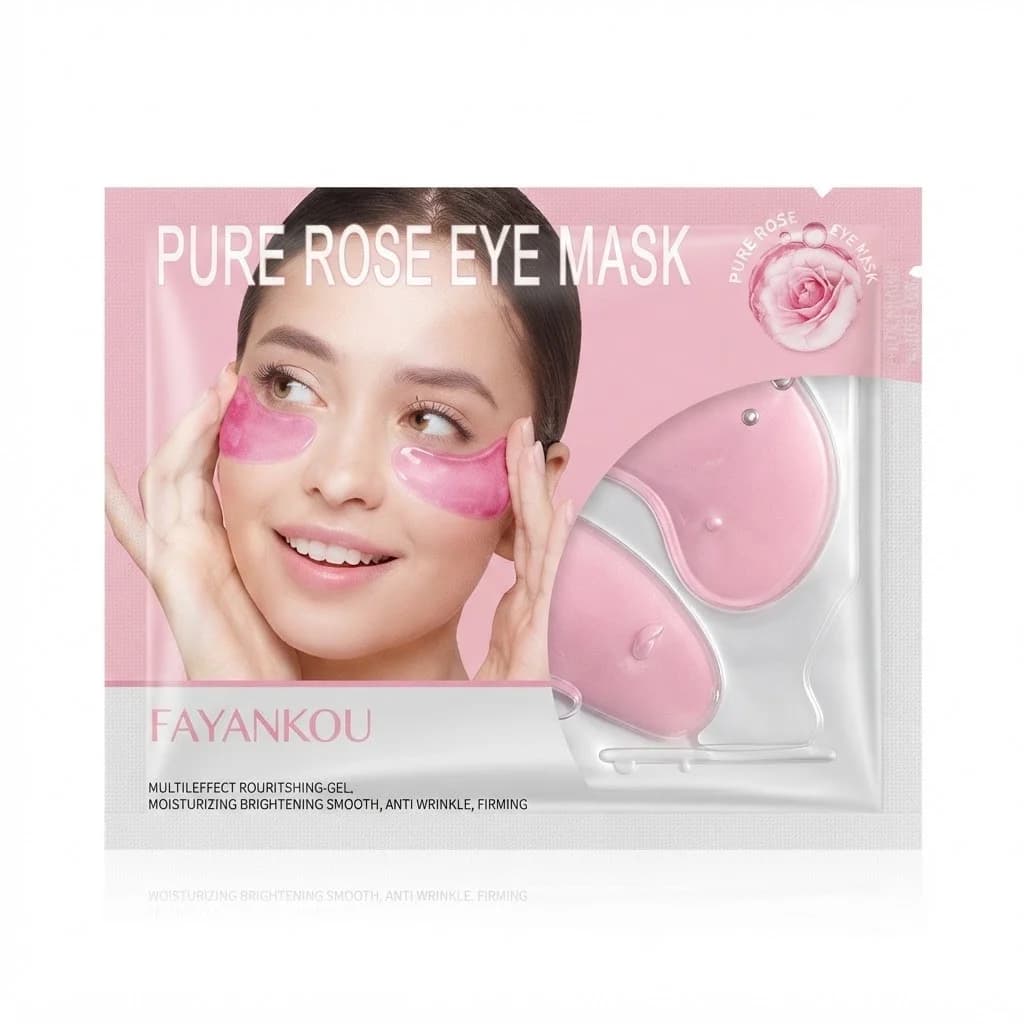 Göz ətrafı nahiyəsi üçün hidrogel patçlar Fayankou Pure Rose