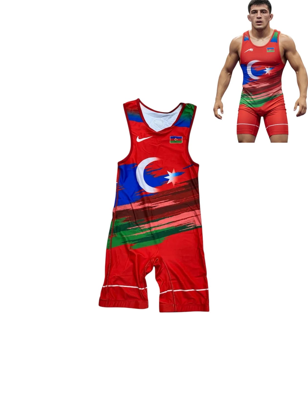 Güləş geyimi göy ölçu XS — şəkil 3
