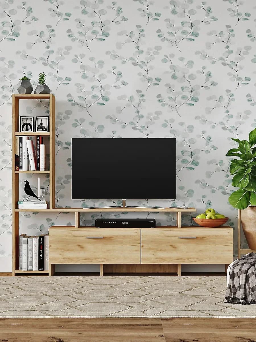 TV üçün tumba Yagmur, laminat, votan, 135x25 sm — image 2
