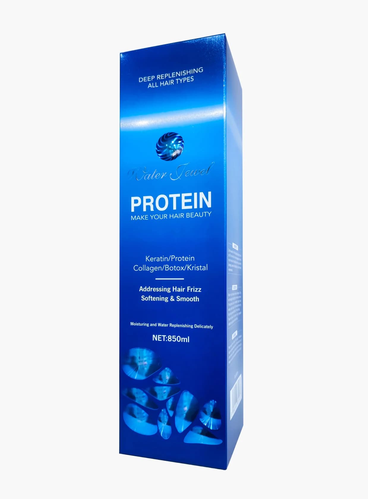 Keratin Water Jewel Protein Collagen Botox Kristal, 850 ml