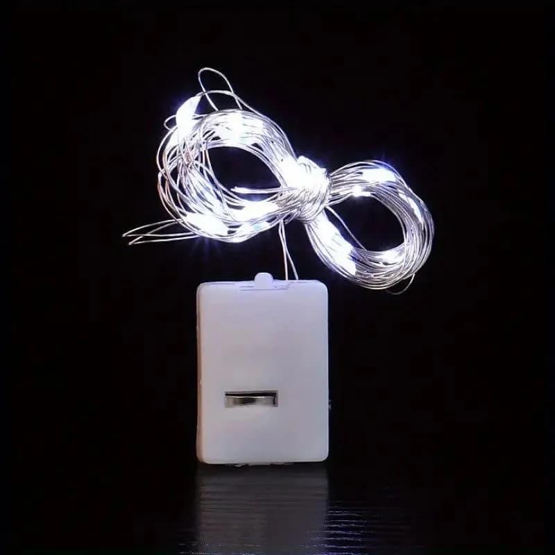 LED çələng, ağ, 10 m