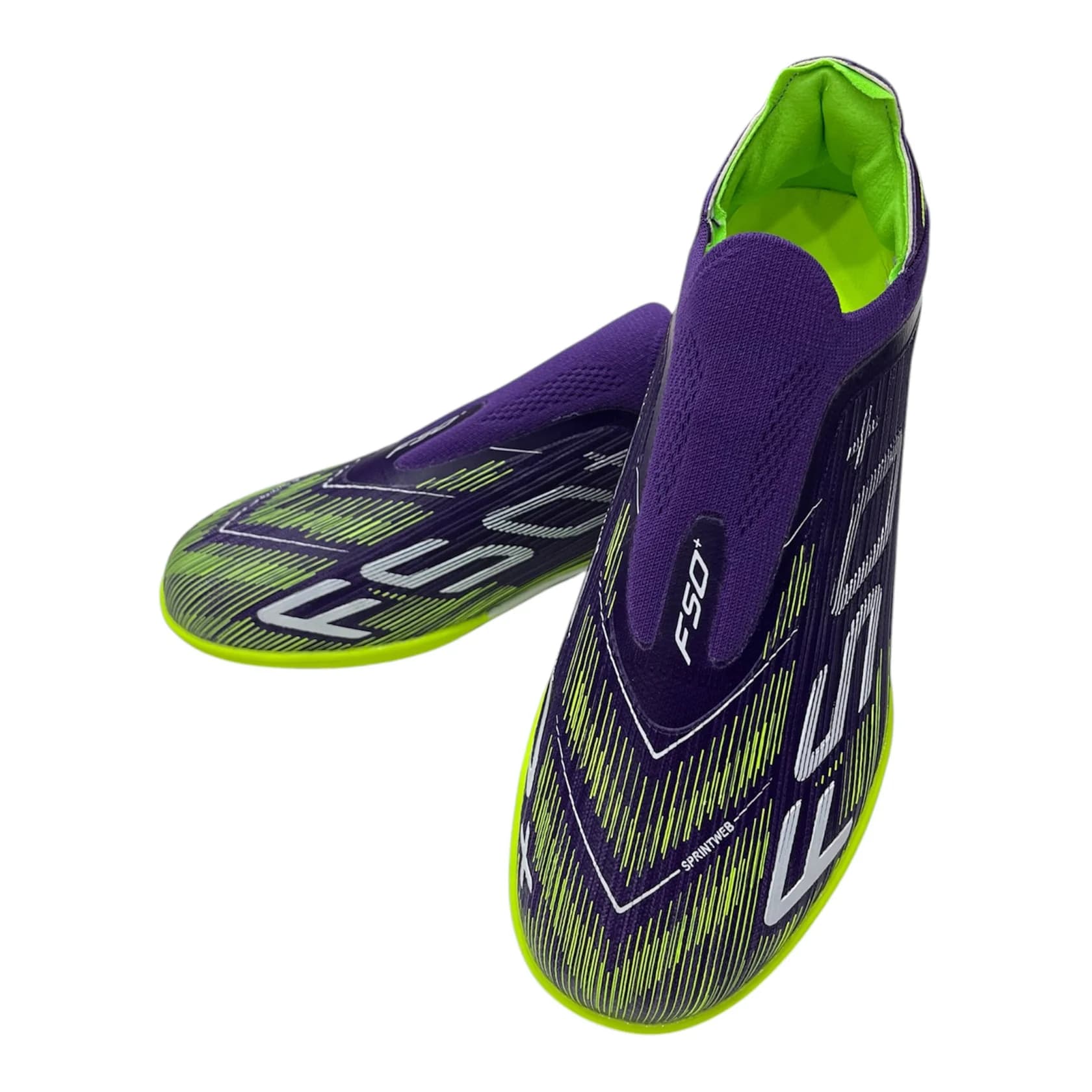 Futbol butsu F50, Fiberskin Sprintgrid, tünd bənövşəyi, ölçü 37 — şəkil 4