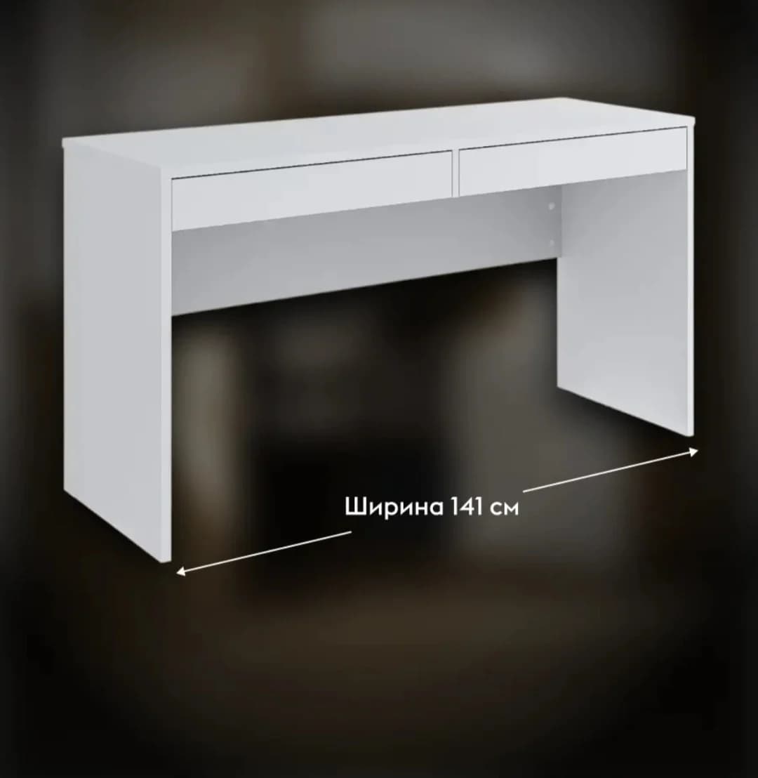 Yazı masası SO020, ağ, laminat, 50х77х141.2 sm — изображение 3