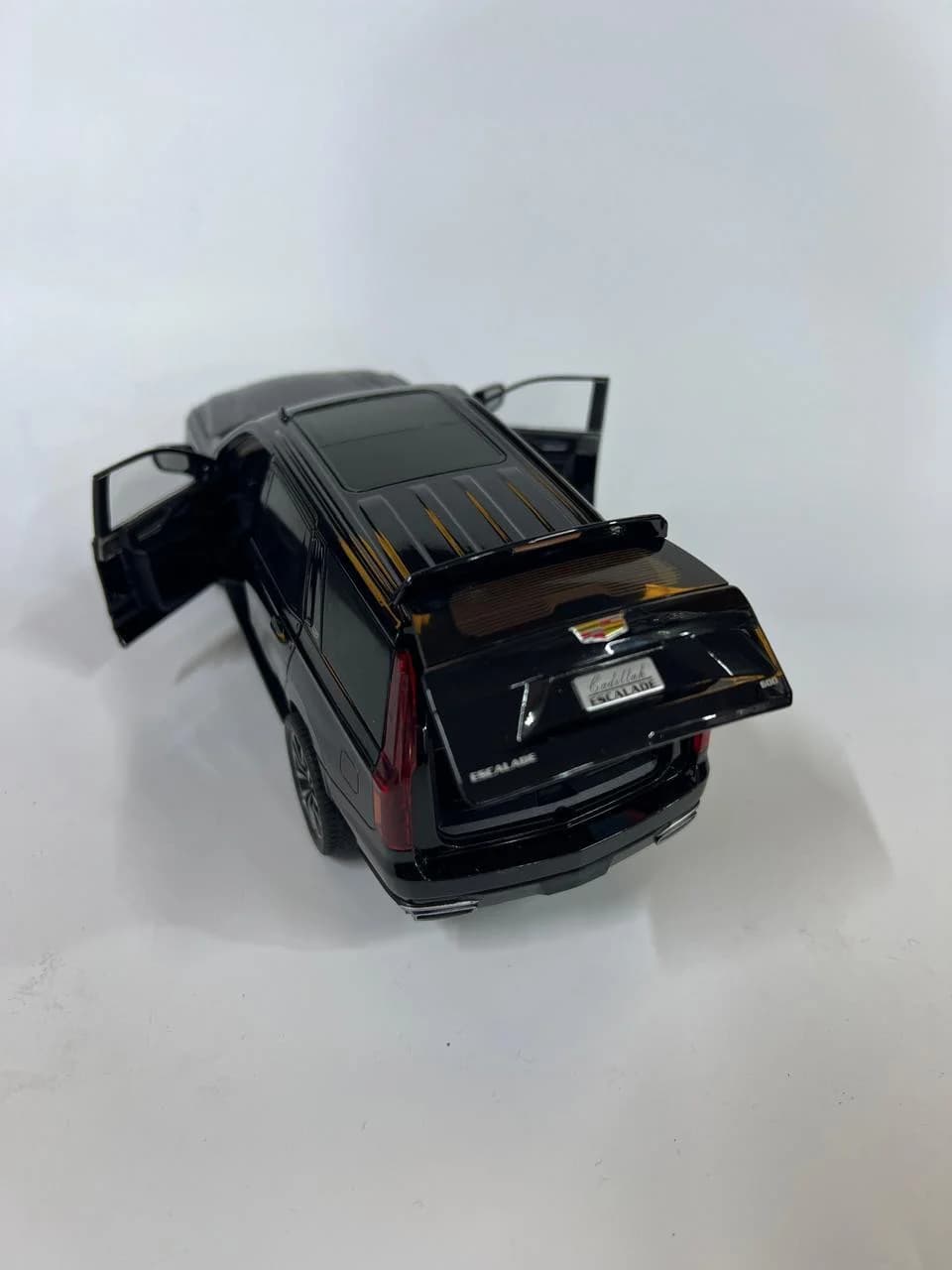 Avtomobil Escalade SUV 1:24, metal, qara — şəkil 2