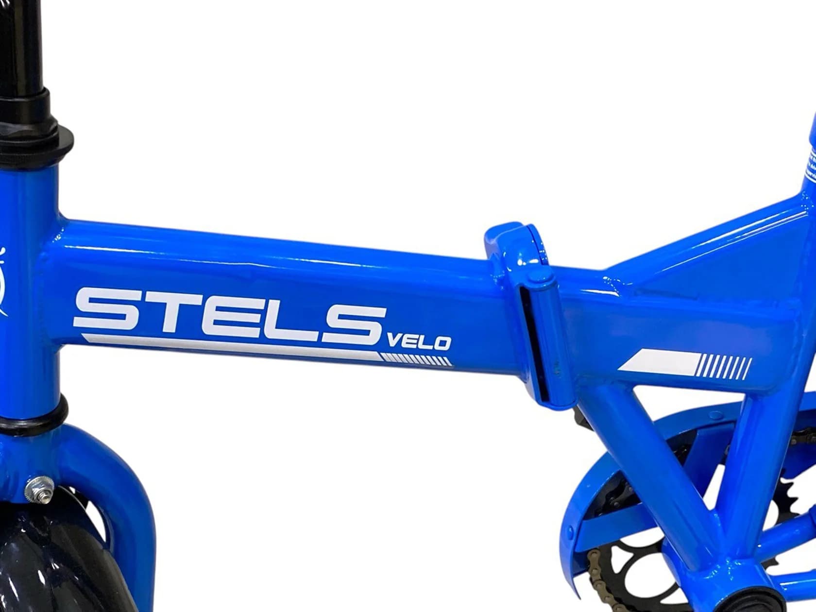 Qatlanan velosiped Stels 16", göy — image 4