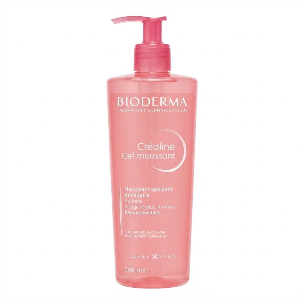 Üz yuma üçün gel Bioderma Créaline, 500 ml, Həssas dərilər üçün