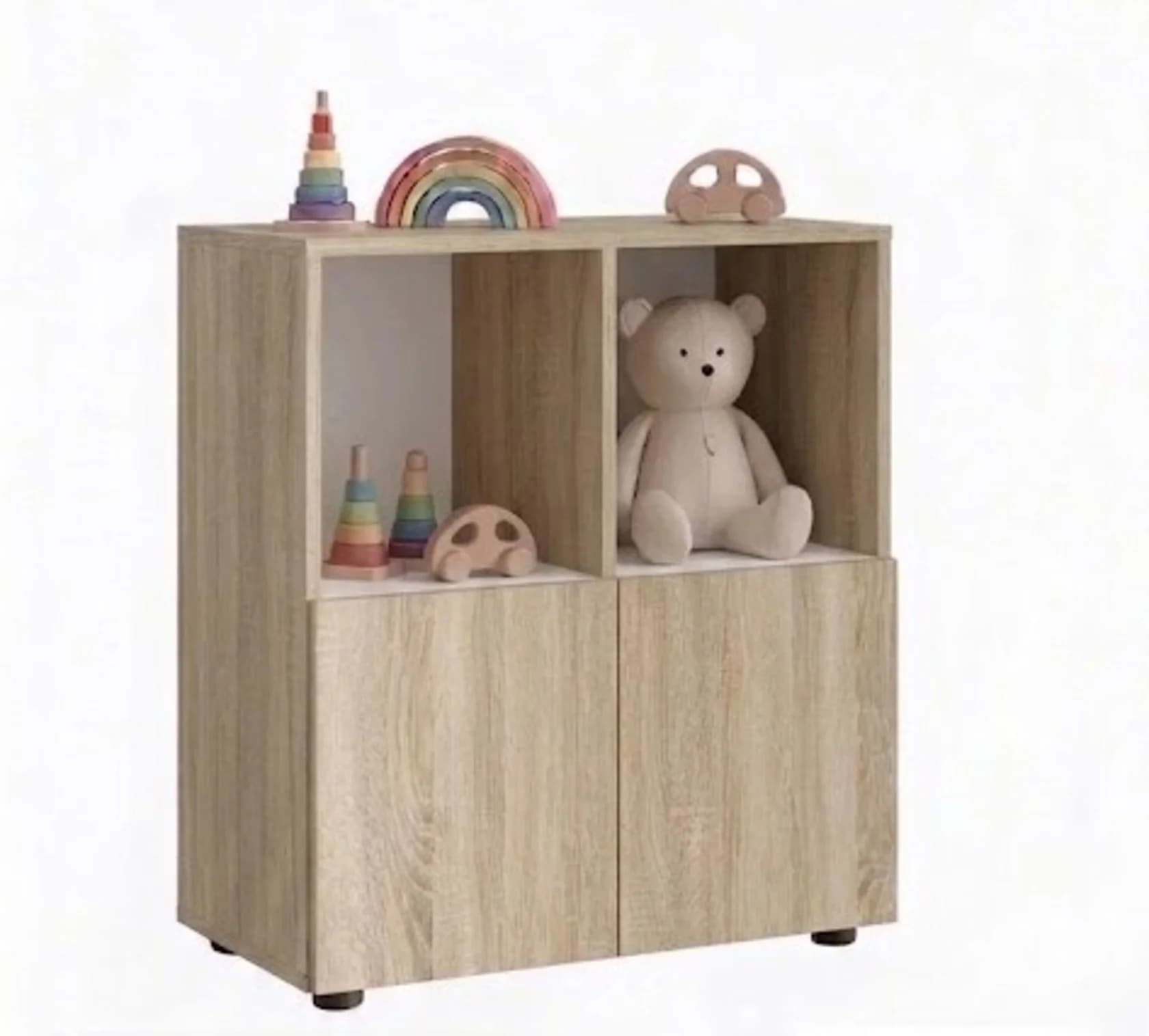 Tumba MB 20, laminat, rəng Sonoma, 75x70x35 sm