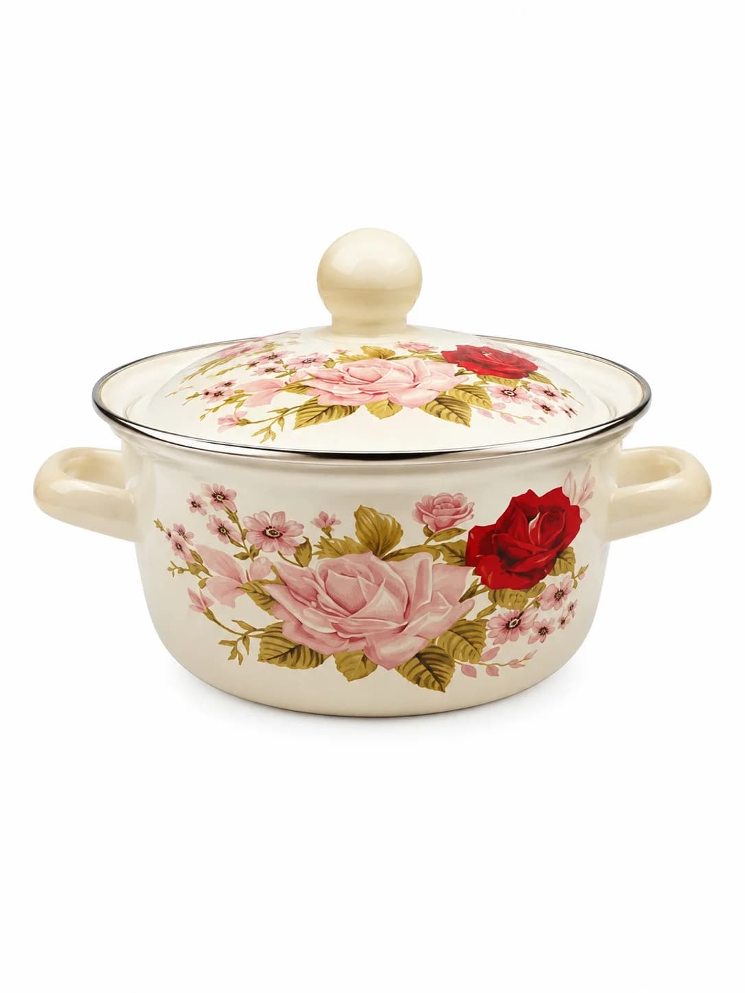 Qazan 11874, 1500 ml, emallı metal, 18 sm