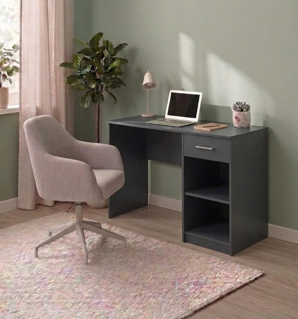 MB 6 yazı masası, laminat, antrasit, 110x75x50 sm