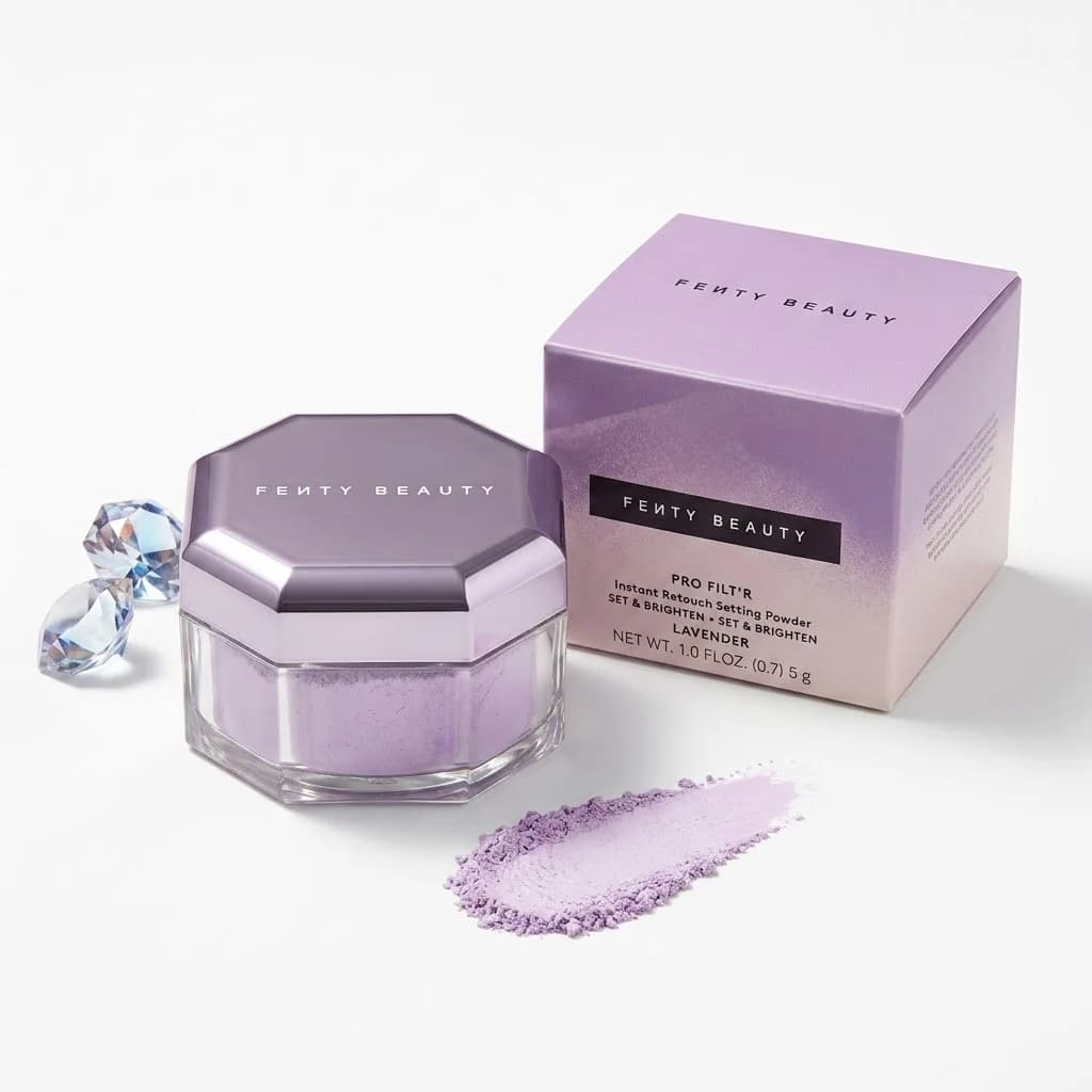 Səpmə kirşan Pro Filt'r Instant Retouch Setting Powder Lavender