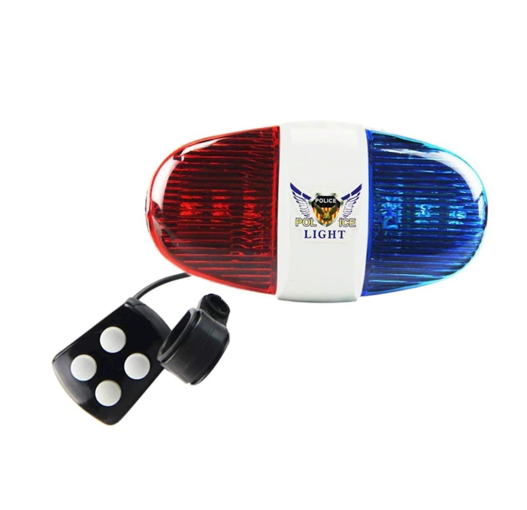 Velosiped üçün sayrışan işıq 0008, plastik, qara