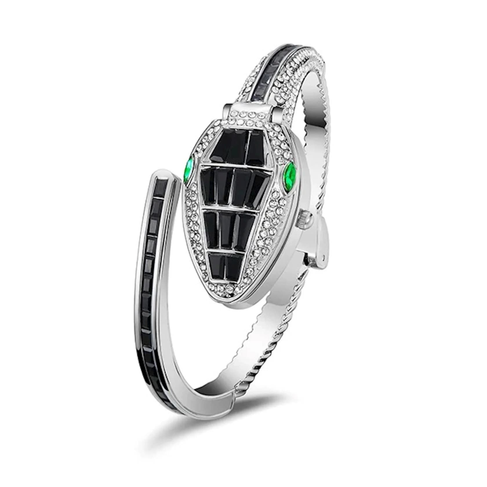 Qadın qol saatı Snake 350 Silver/Black