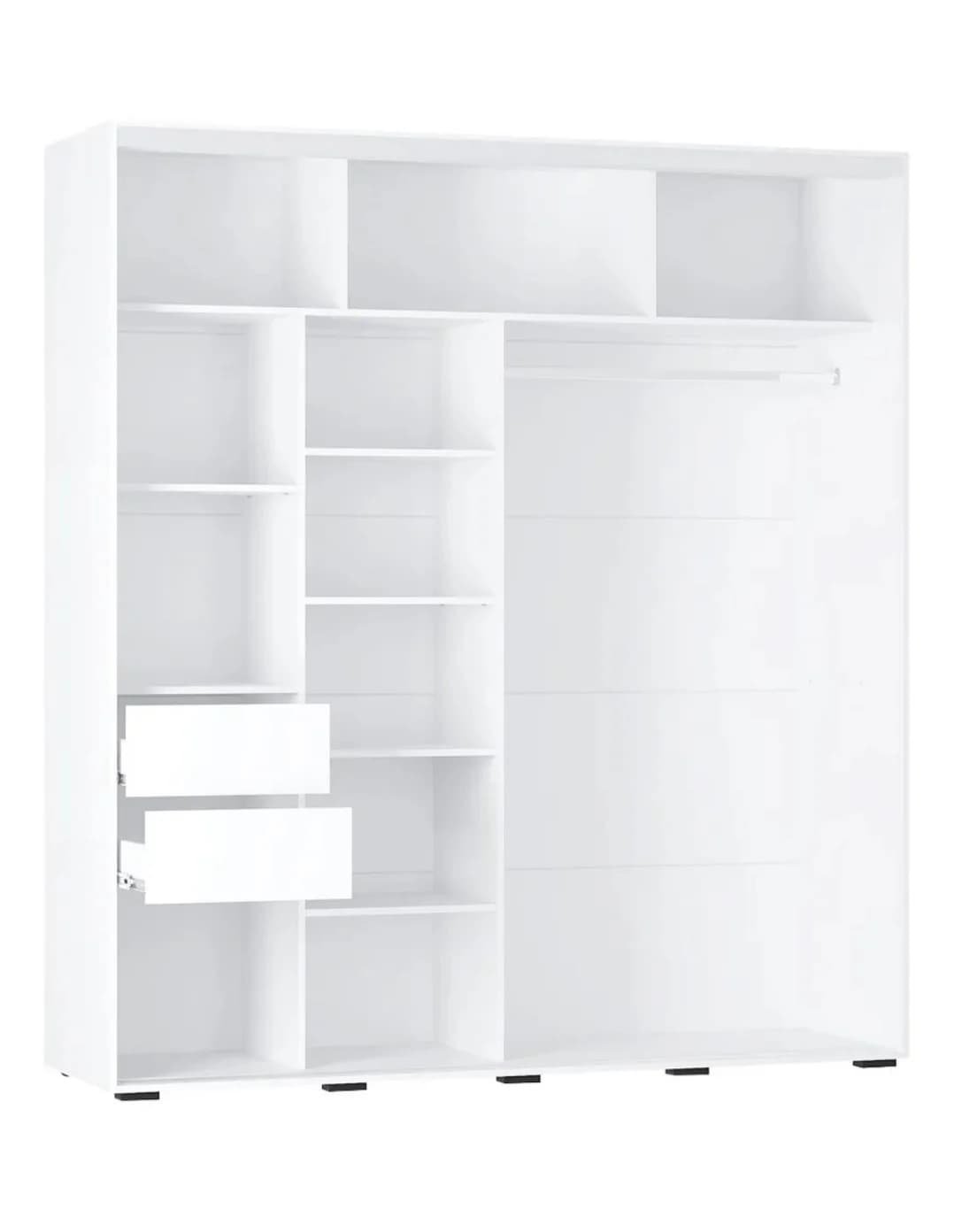 Şkaf-kupe s001, laminat, 220x160x45 sm — image 3