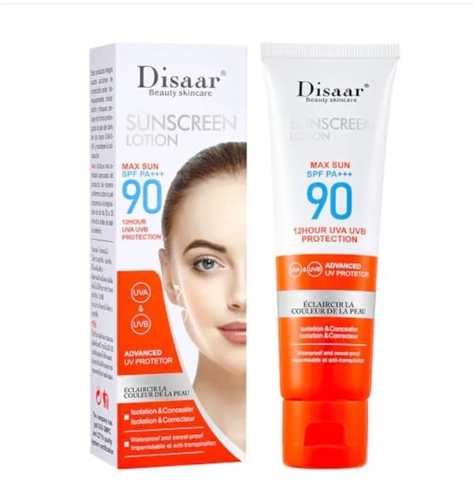 Günəşdən qoruyucu losyon Disaar Beauty SPF90, 50 ml