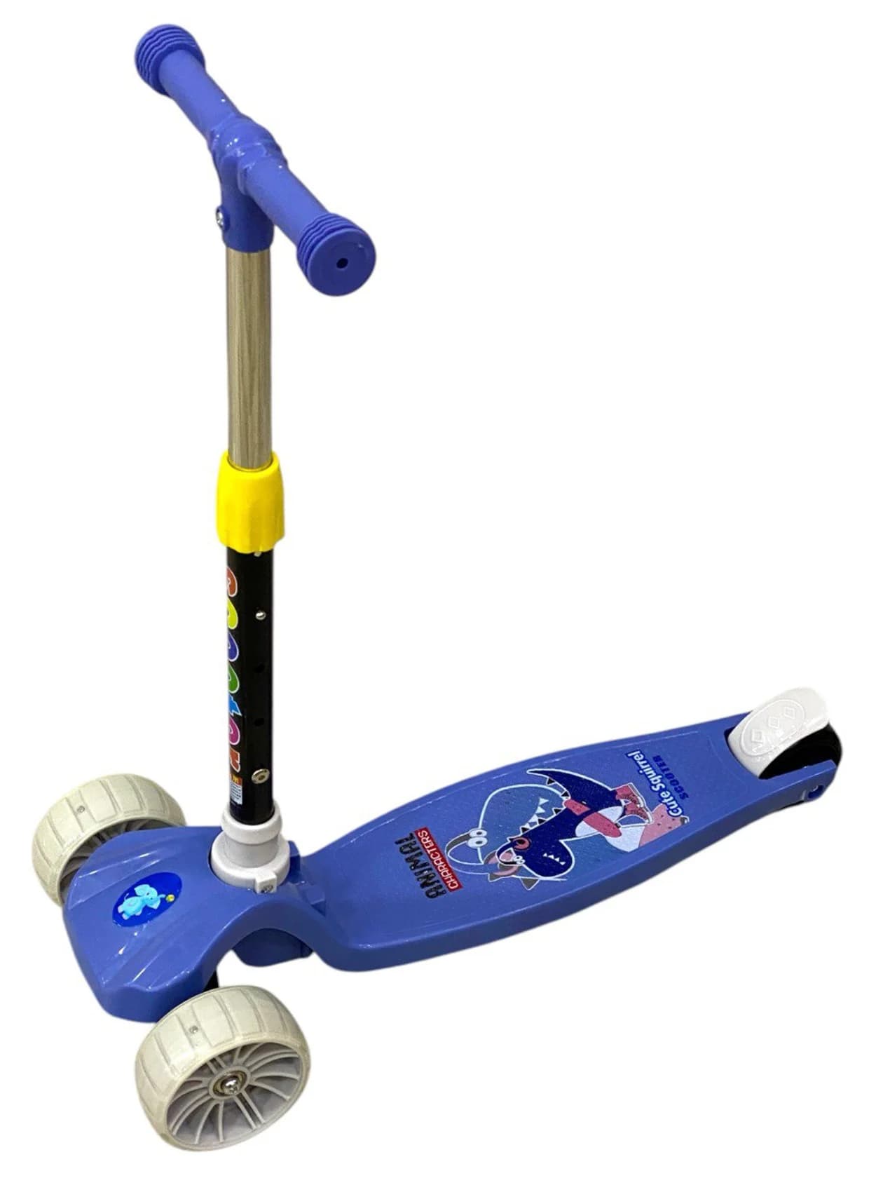 Uşaqlar üçün samokat 502_blue, mavi