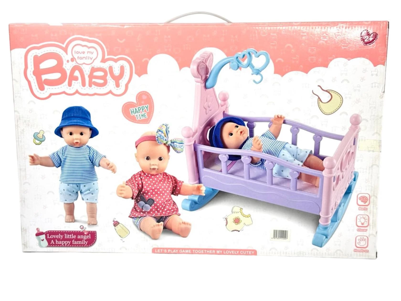 Oyun dəsti 7128-1 Baby Happy Time, 2+ yaş