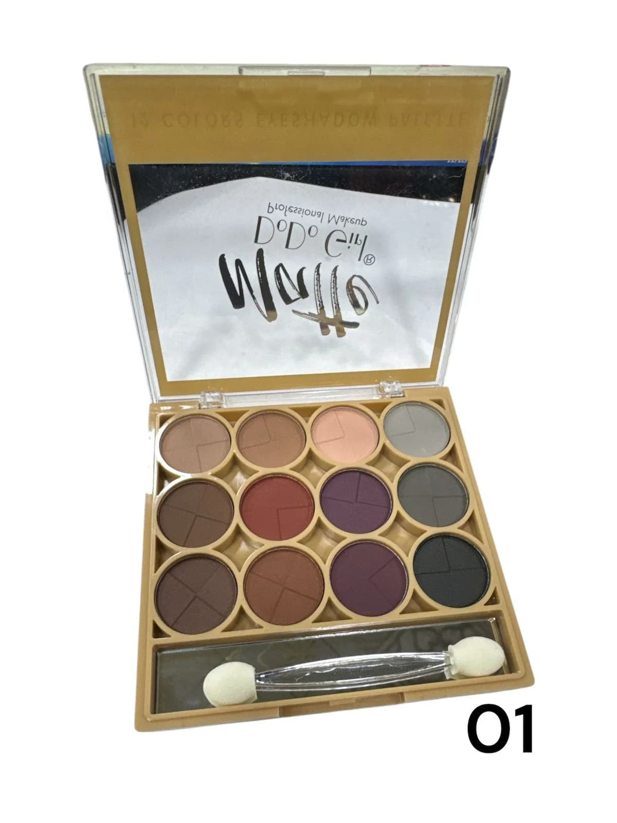 Kölgə paleti DoDo Girl Matte 12 Colors 01, 14 q
