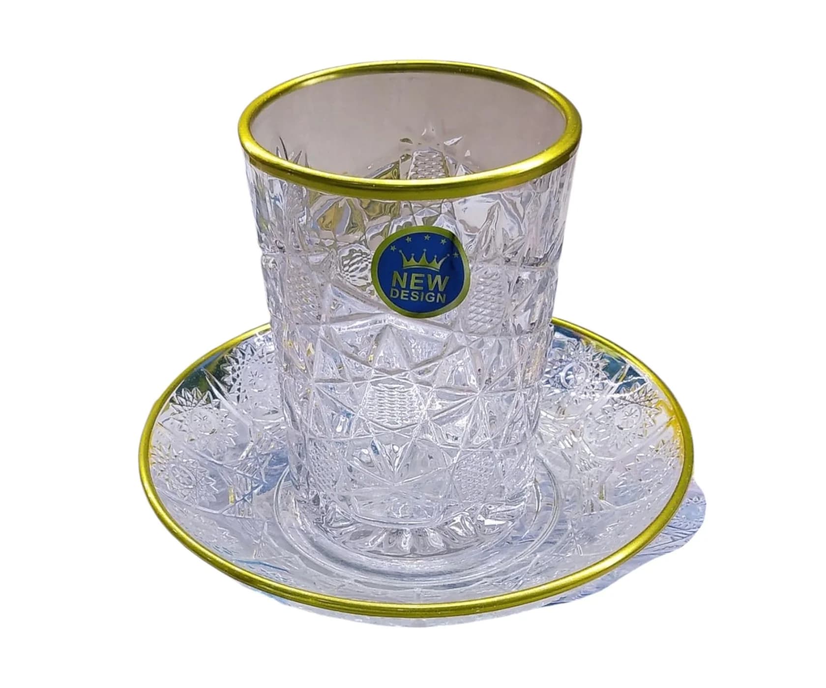 Çay dəsti Green PC-0039, şəffaf