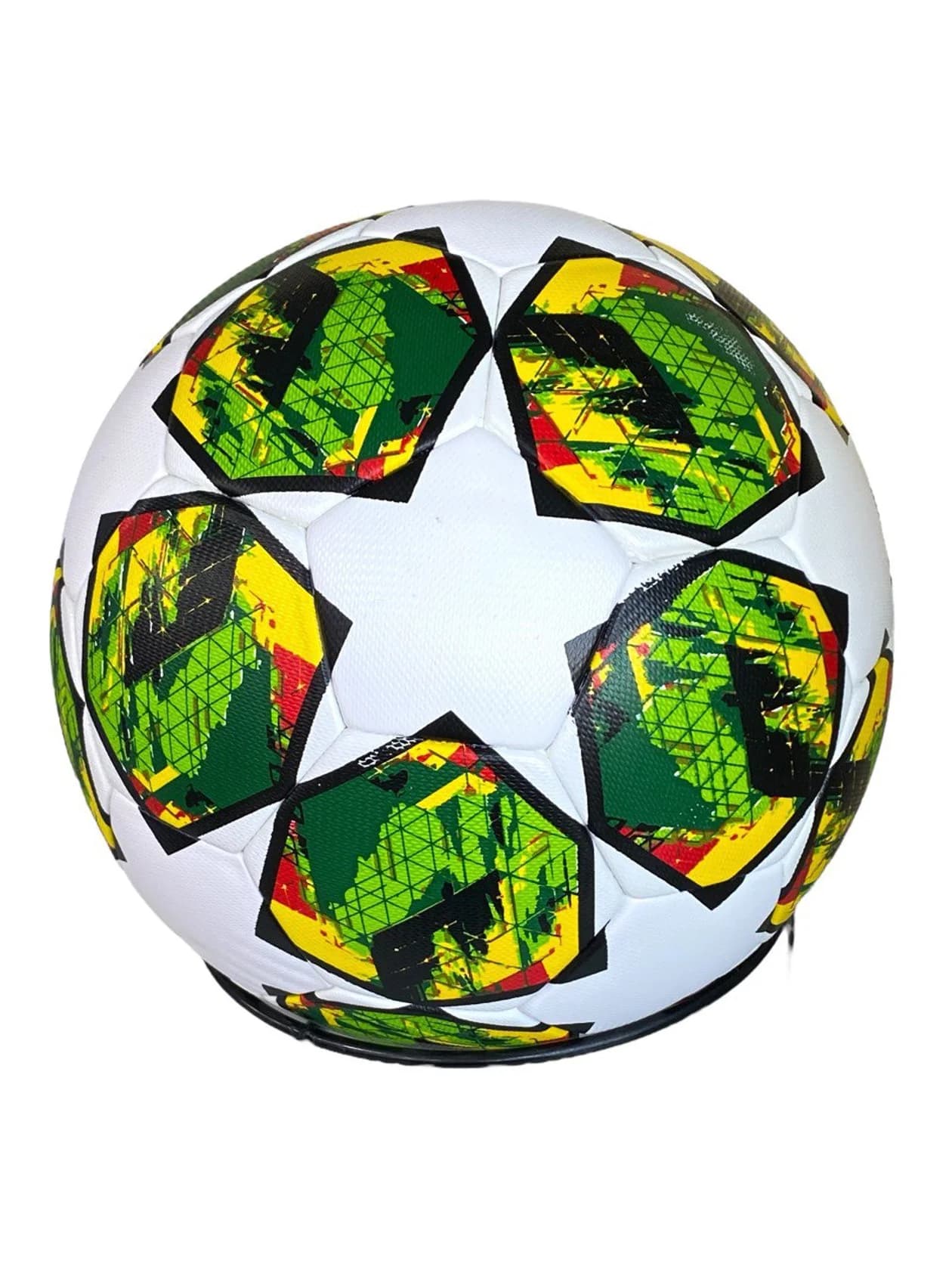 Futbol topu WS NO.1274-2, yaşıl, ölçü 5
