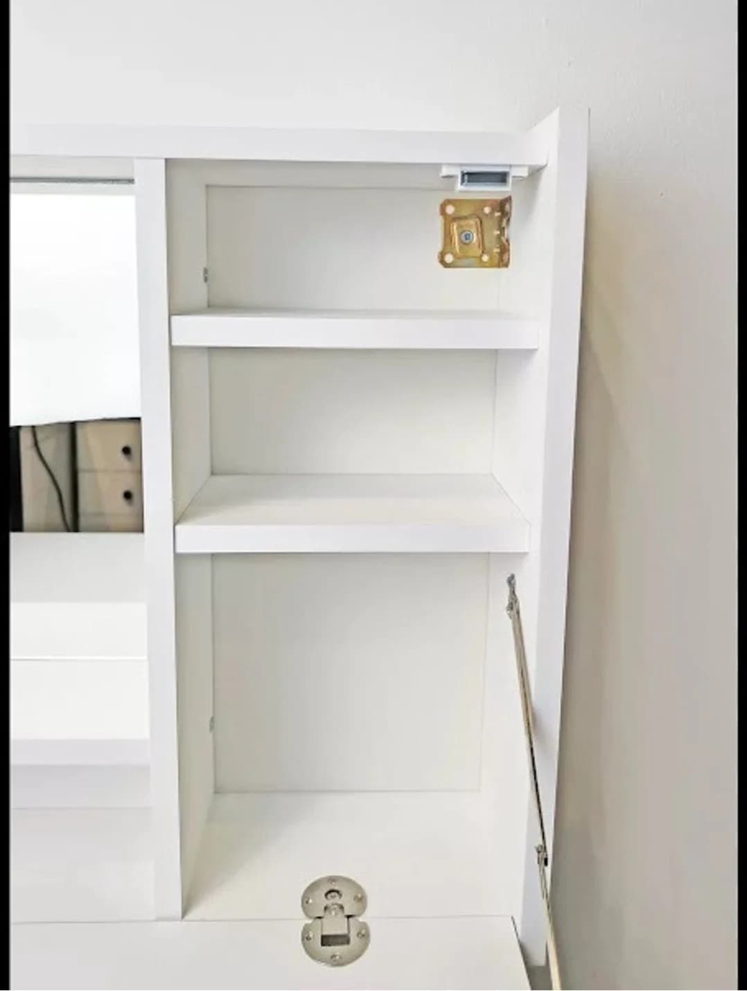 Konsol SO23, laminat, boz, 76x13x48 sm — изображение 5
