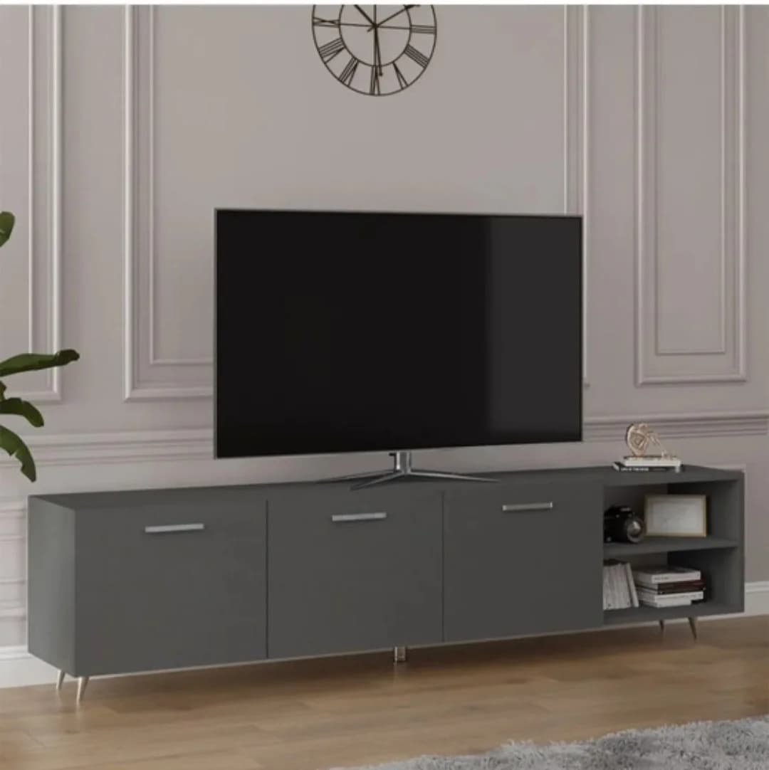 TV üçün tumba SO103, laminat, 50x200x35 sm