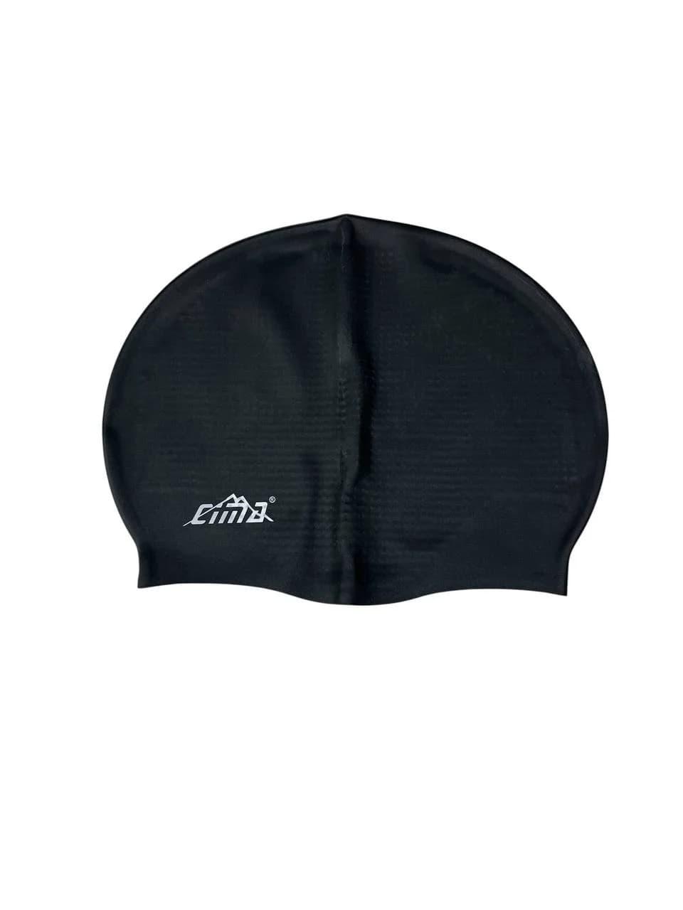 Üzgüçülük üçün papaq Cima, silikon, qara, ölçü One Size