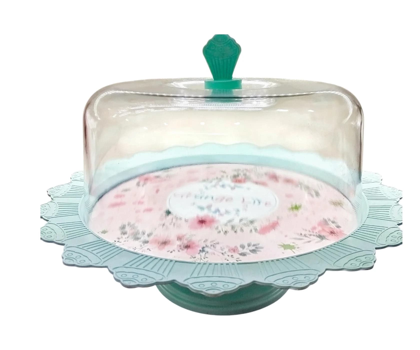 Tort üçün qab Green PC-0104, yaşıl