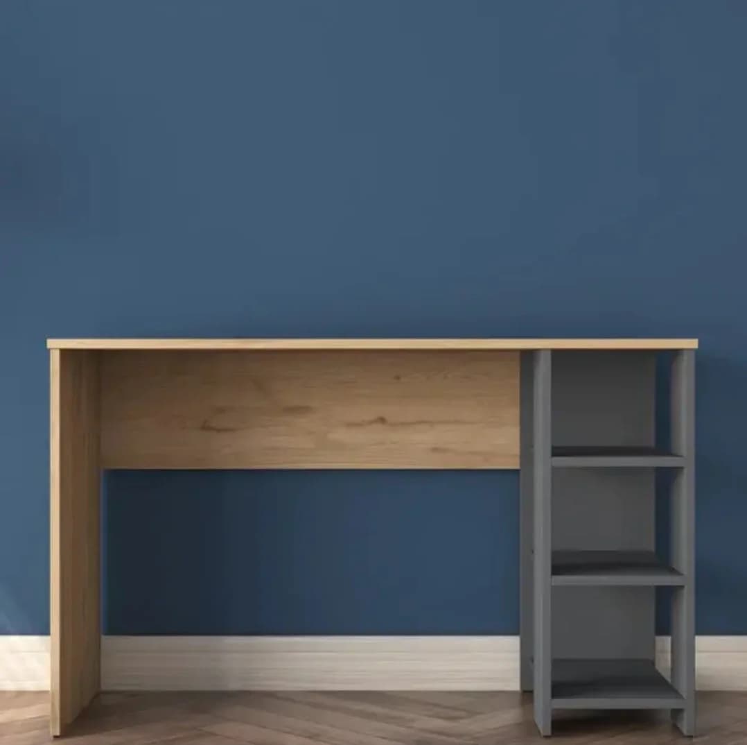Kompüter masası SO0029, laminat, antrasit/bej, 120x50x73.8 sm — изображение 3