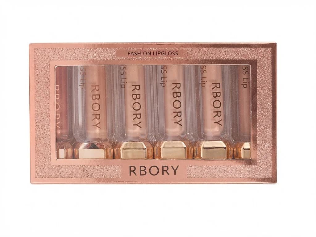 Dodaq üçün parıldadıcı dəsti Fashion Lipgloss, Parlaq