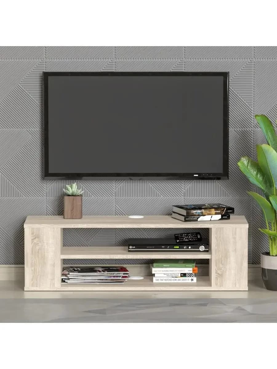 TV üçün tumba 20, laminat, sonoma, 30.1х28.8х100 sm — изображение 2