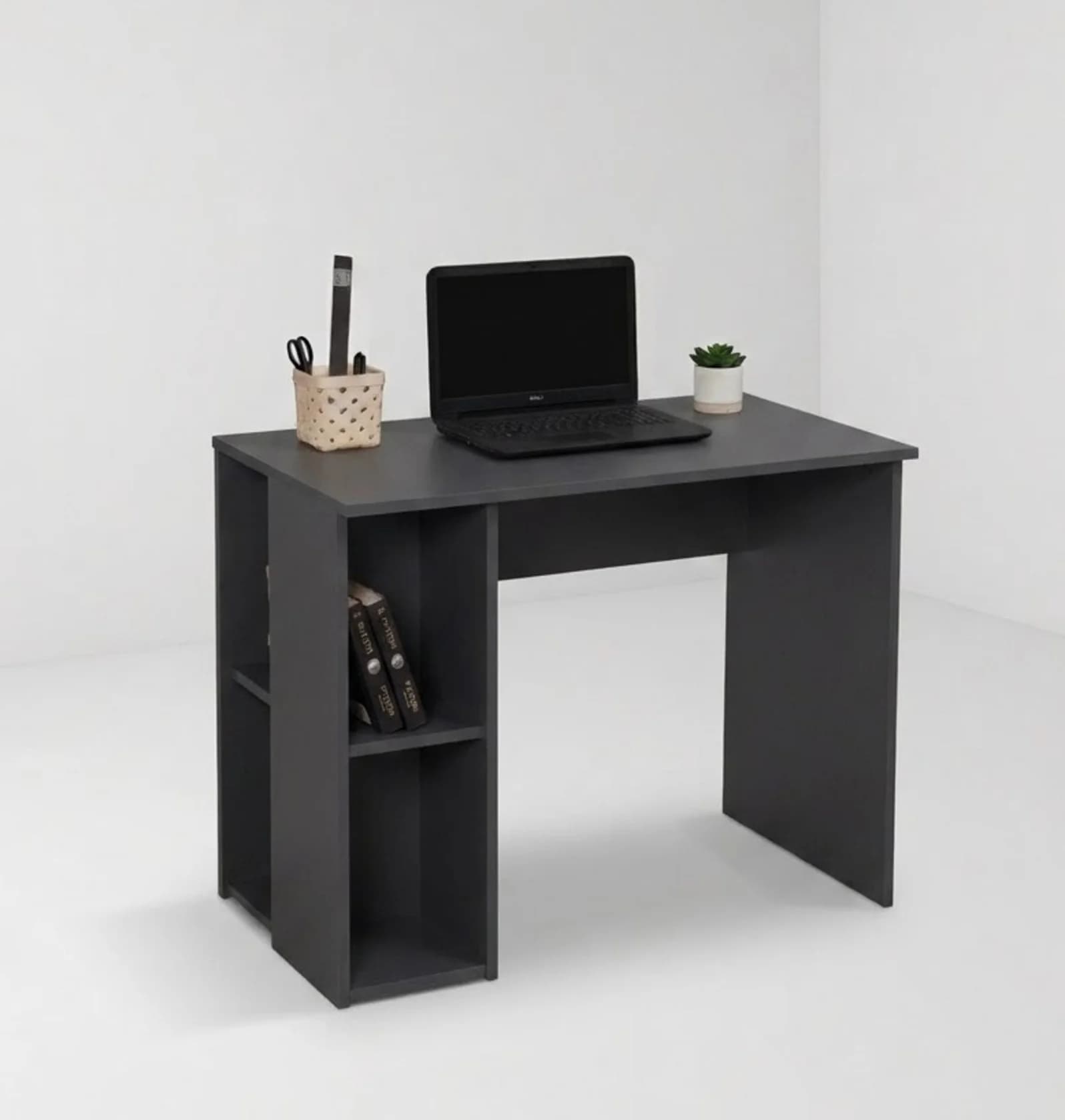 Yazı masası MB 22, antrasit, laminat, 100x75x50 sm