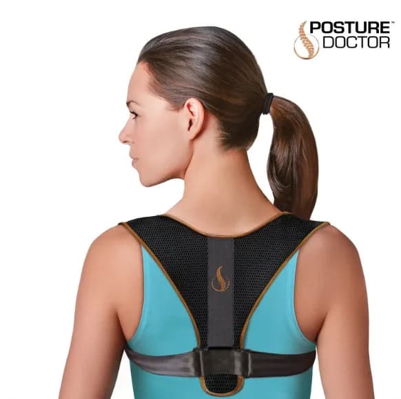 Bel düzləşdirici korset Posture Doctor Copper Infused, ölçü XL
