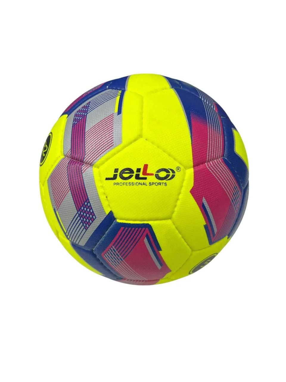 Futbol topu Jello, sarı/qırmızı/göy, ölçü 5
