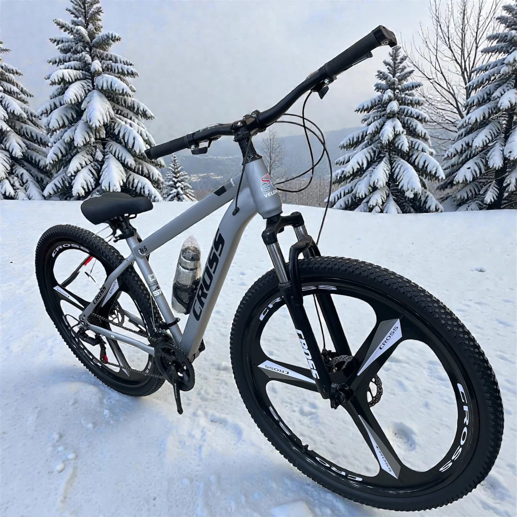 Velosiped Cross 24, boz — image 2