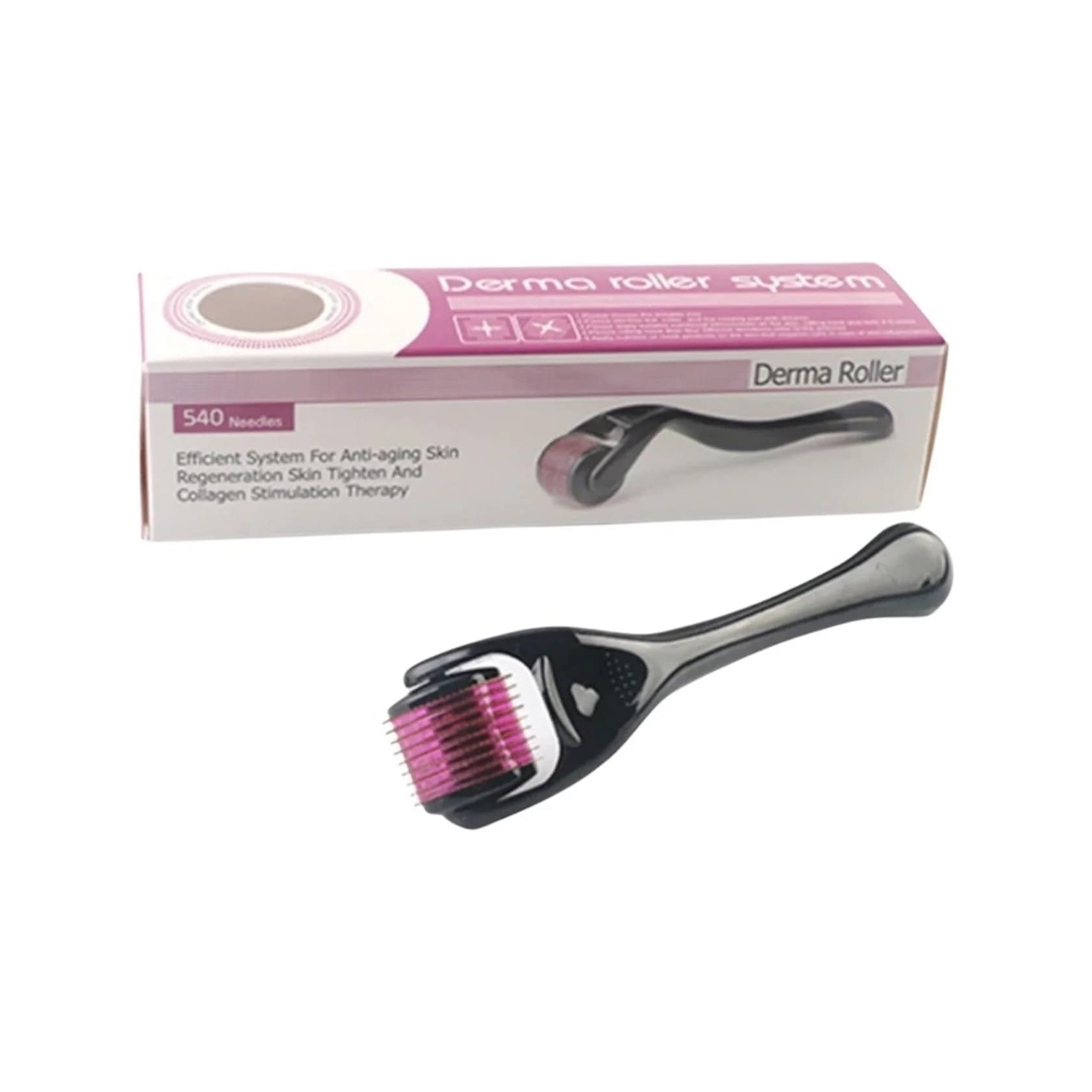 Mezoroller üz və bədən üçün DRS Derma Roller, 540 iynəli (6902540752361) — изображение 2
