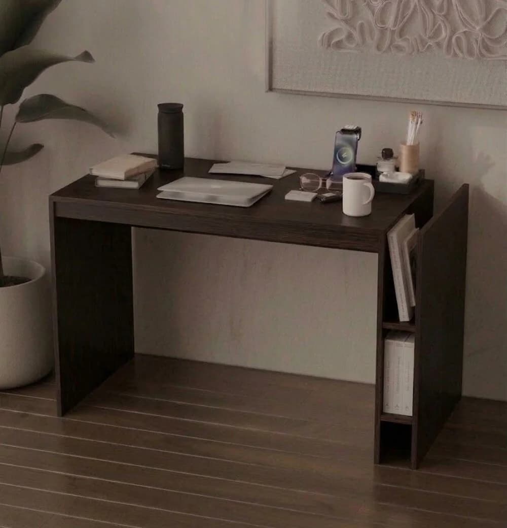 Yazı masası MB 14, laminat, venge, 90x75x50 sm
