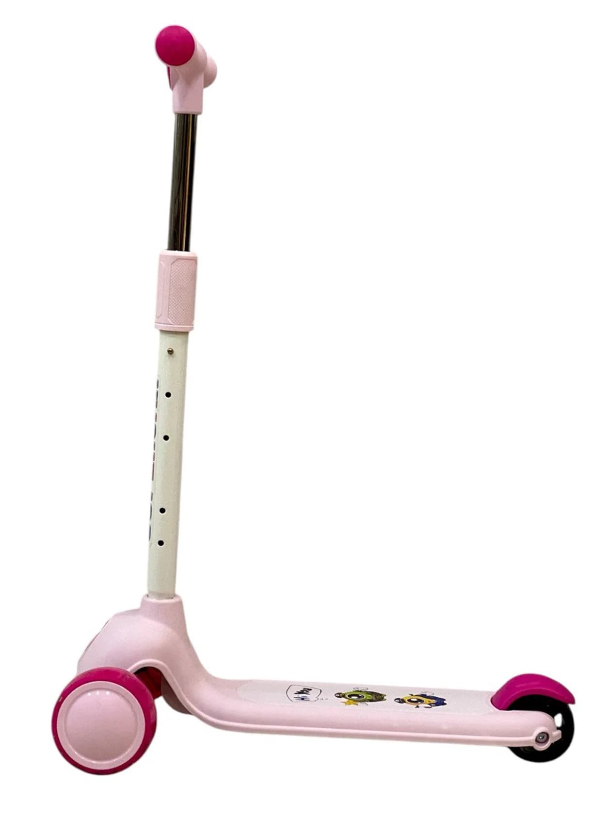 Uşaqlar üçün samokat Supercar 208_pink, çəhrayı — şəkil 4