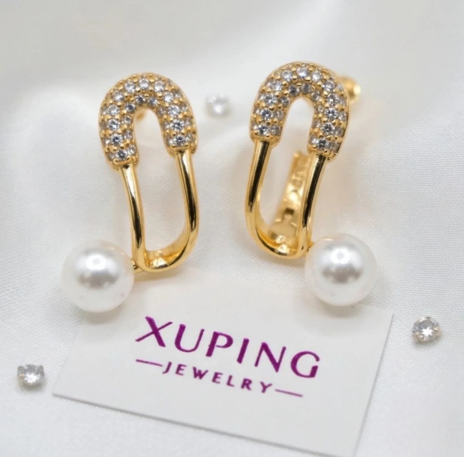 Qadın sırğaları XUPING 8437 qaralmayan, solmayan