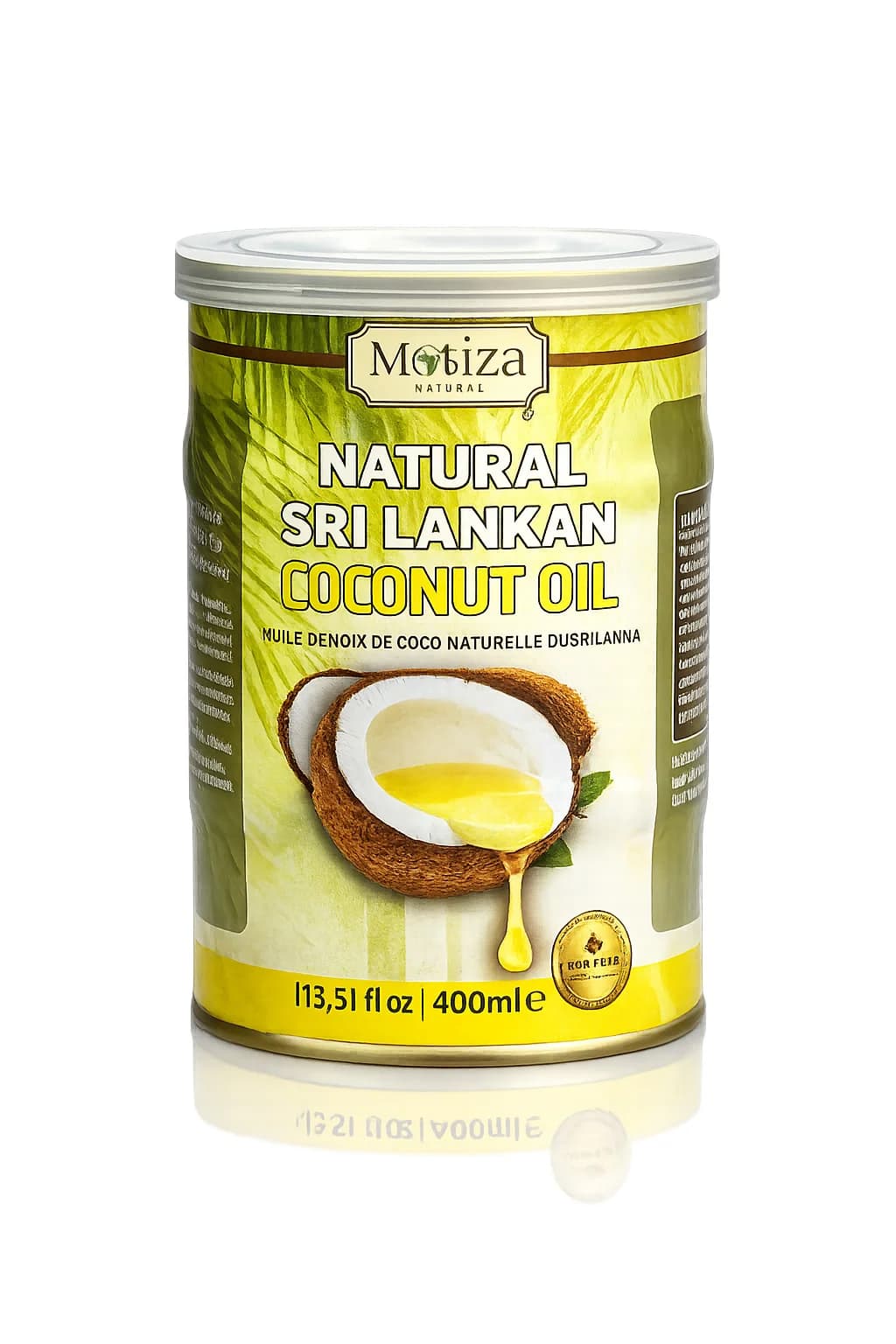 Kokos yağı Motiza Natural Sri Lankan 400 ml