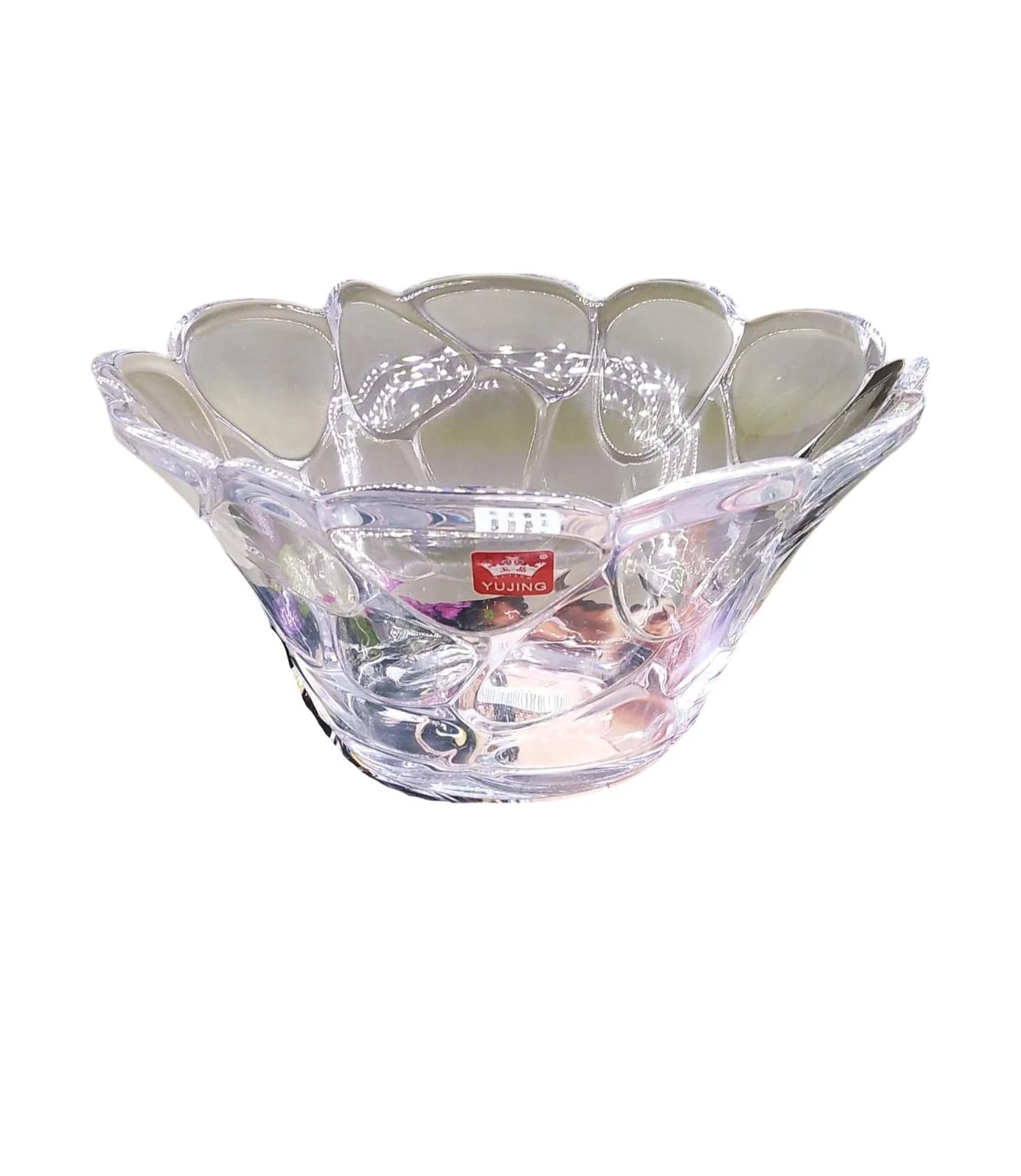 Şəkər qabı Yujing Glass Ware YJP-7071-4, şüşə, şəffaf