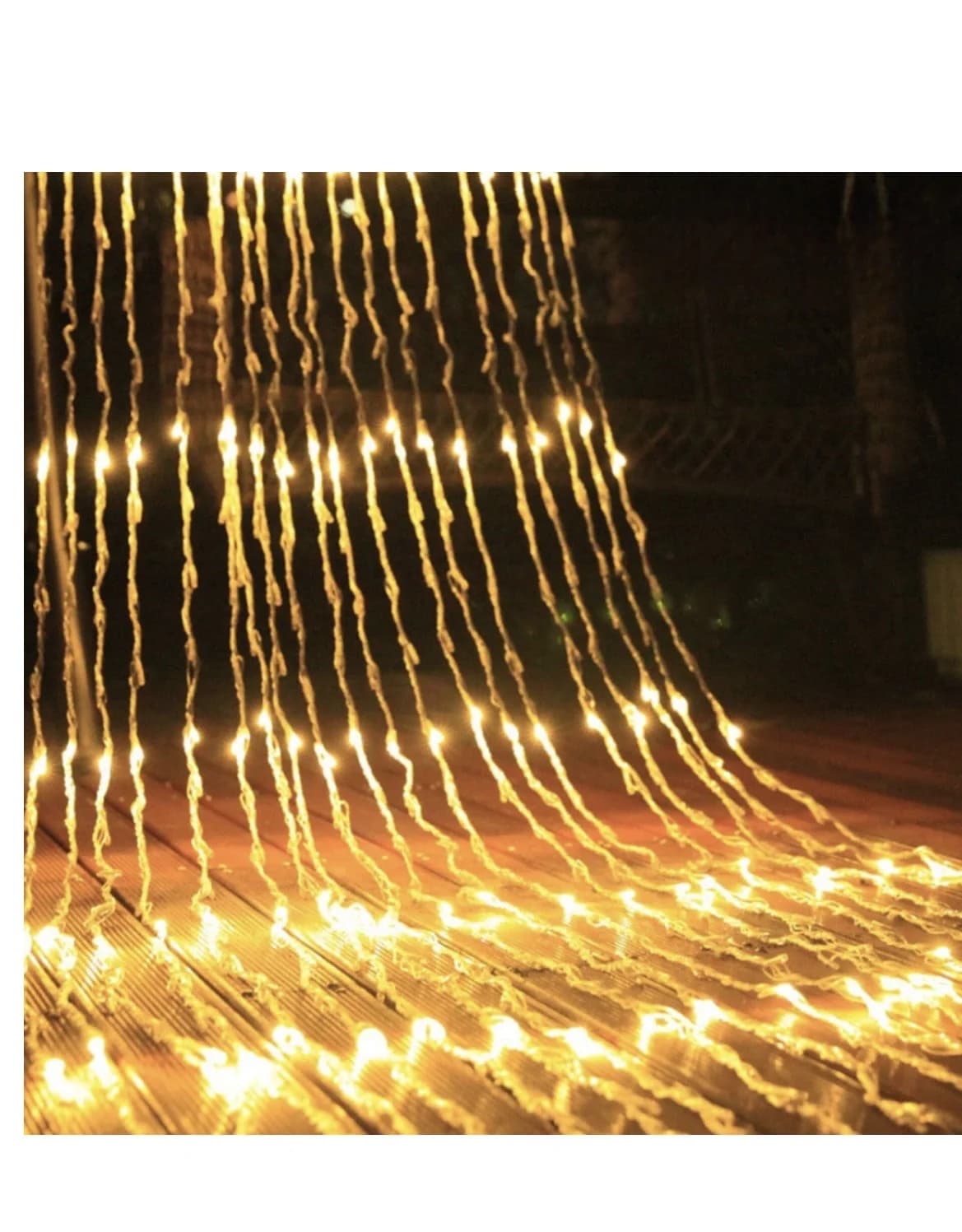 LED çələng yağış, 3x3 m — image 2
