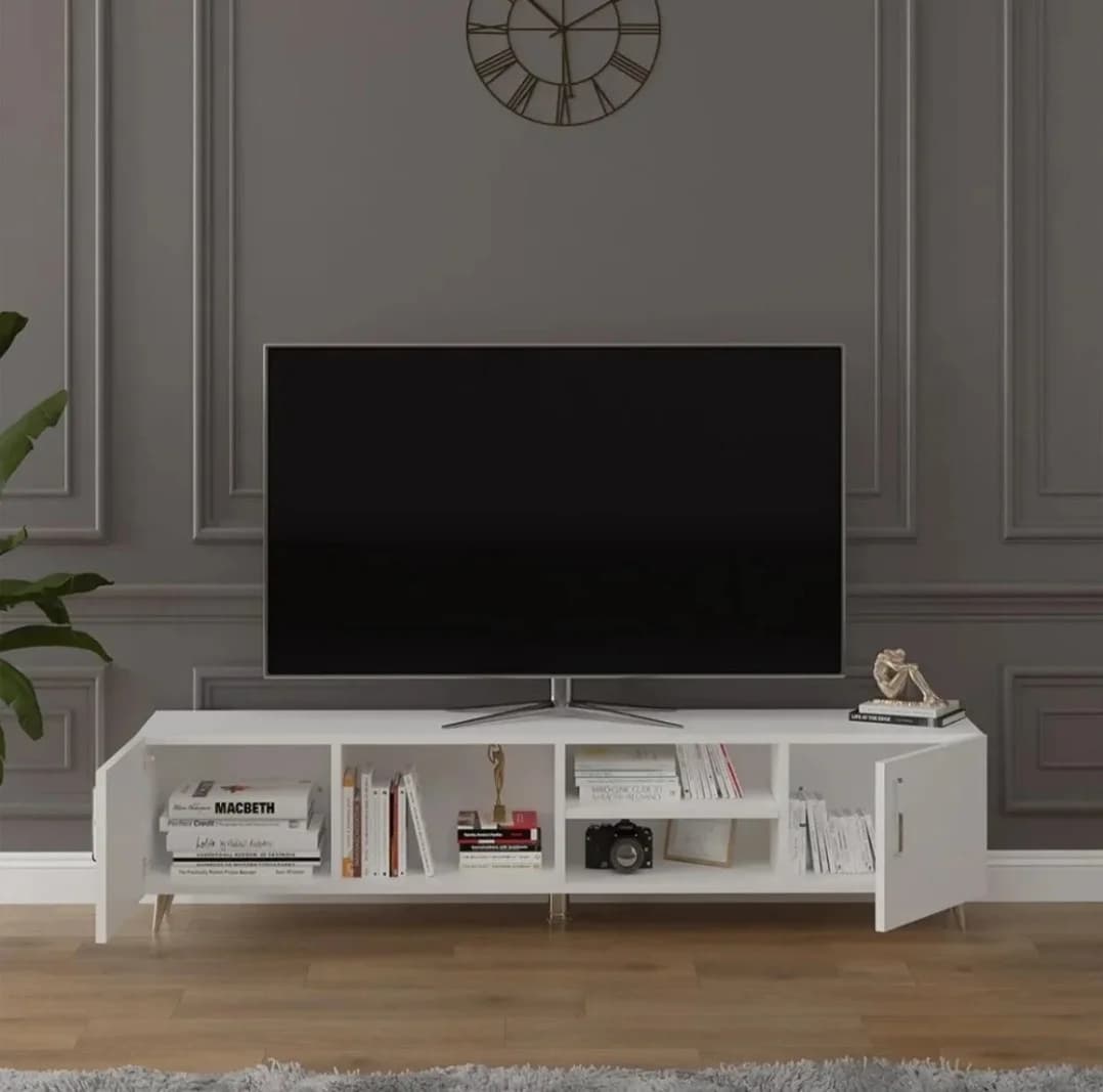 TV üçün tumba SO101, laminat, 35x180x50 sm — image 2
