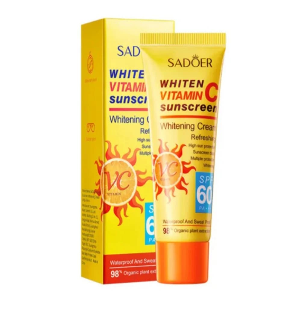 Günəşdən qoruyucu krem Sadoer Vitamin C SPF60, 40 q