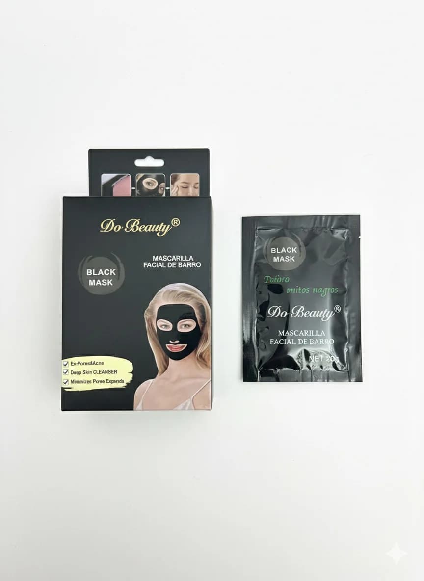 Parça maska üz üçün Do Beauty Black 20 q