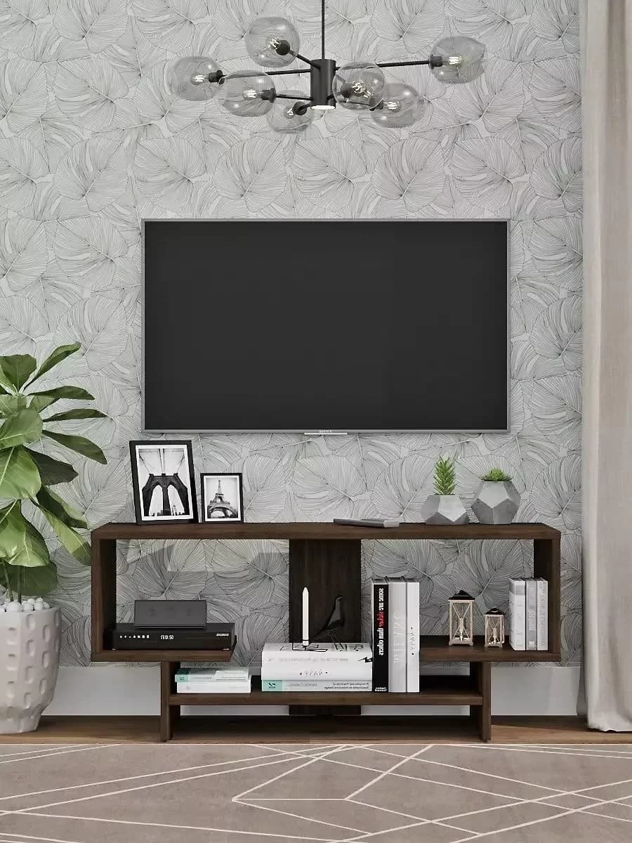 TV üçün tumba 29, laminat, venge, 40.1х28.8х90.1 sm — изображение 2
