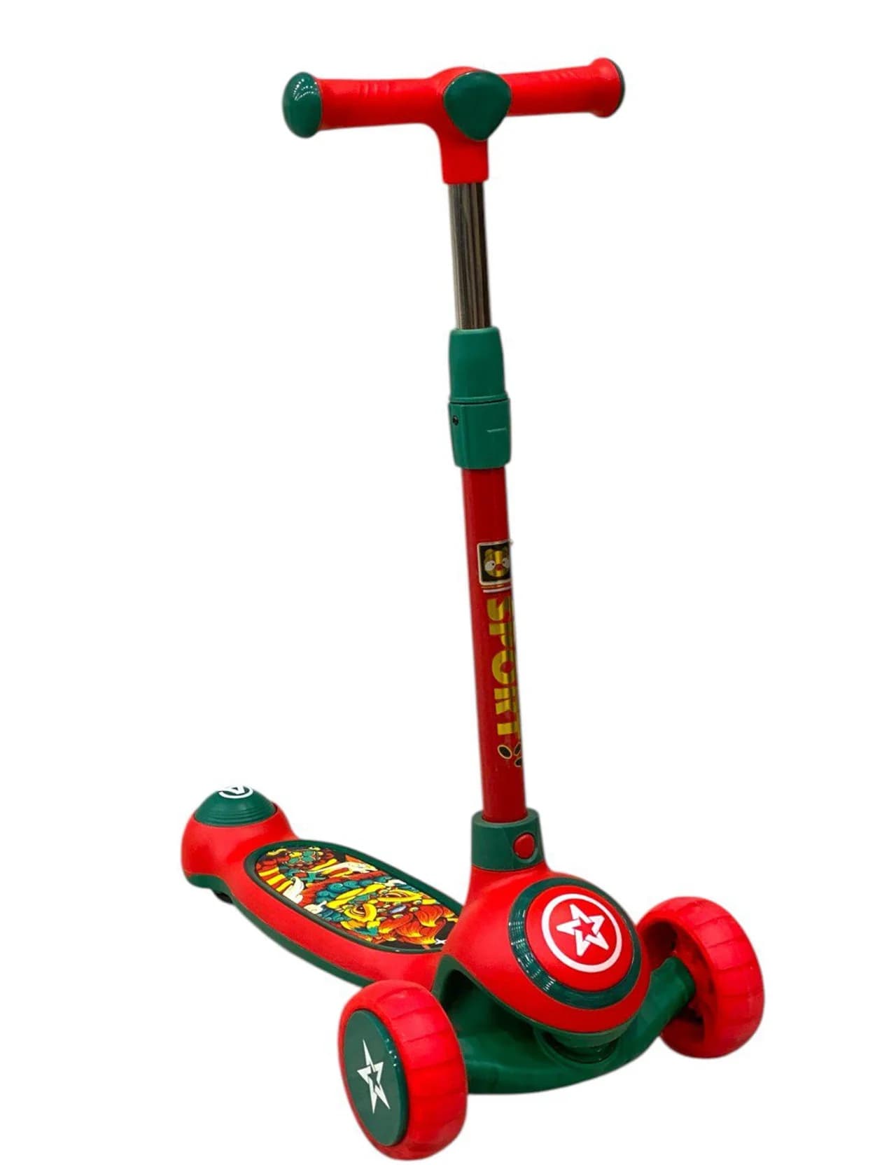 Uşaqlar üçün samokat Sport 2346_red, qırmızı — şəkil 5