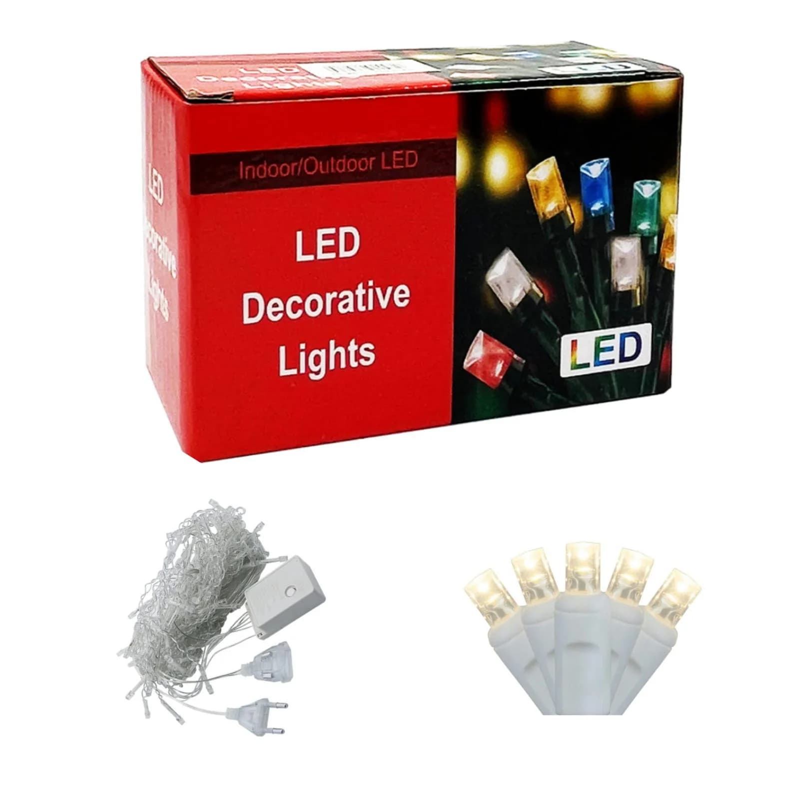 LED çələng I20252024-4, sarı , 10 m